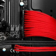 Advanced Pro Wiring - Individually Sleeved Cables (Crimson Red)